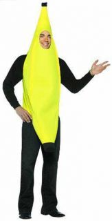 Banana Yellow Mens Top Shirt Oktoberfest Sz One Size Solid Disguise 