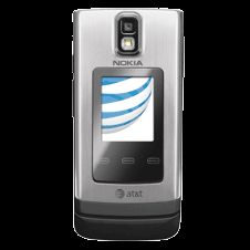Nokia 6650 Silver at T GSM GPS Flip Phone