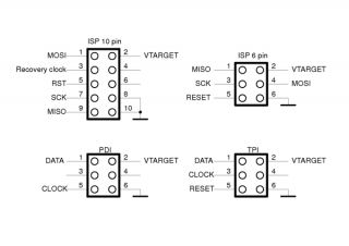 USB Avrisp MKII ATMEL Clone AVR DIP Programming Module