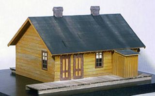 BANTA MODELWORKS RGS LIZARD HEAD SECTION HOUSE HO Railroad Wood Kit 