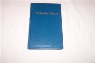 The Baptist Hymnal   Prussian Blue   Christian Gospel Song book   1991 