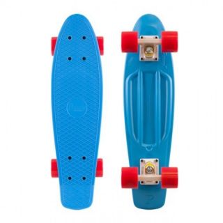 Penny Original Plastic Skateboard Banana Cruiser Board 22 Blue