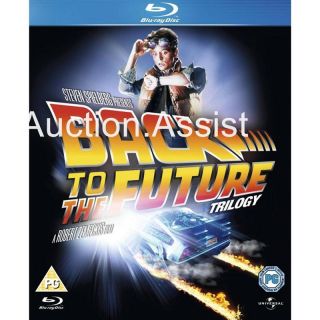 Back to The Future Trilogy 1 2 3 Brand New Region Free Blu Ray Box Set 