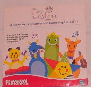 CD Baby Einstein Playskool Discover and Learn Playsystem Baby Van Gogh 