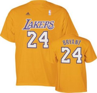 La Lakers Kobe Bryant Gold Jersey T Shirt Sz Small