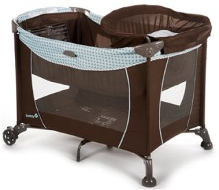 safety 1st travel easy play yard plus baby bassinet