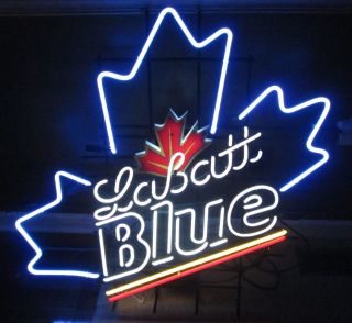 Labatt Blue Neon Beer Sign Huge Biggest I Have Ever Seen