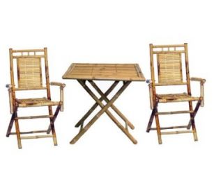   into bamboo paradise with this 3 piece bistro set by bamboo54