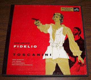 BEETHOVEN opera FIDELIO conducted by Toscanini RCA Victor Red 1944