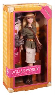 Barbie Dolls of The World Passport ♥australia♥ Pink Label Mint 