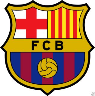 Barcelona Barca Football Spain Soccer Sticker 5X5
