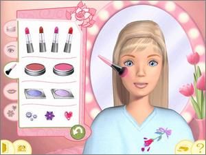 Barbie Beauty Boutique PC CD Girls Hair Salon Fashion Makeover 