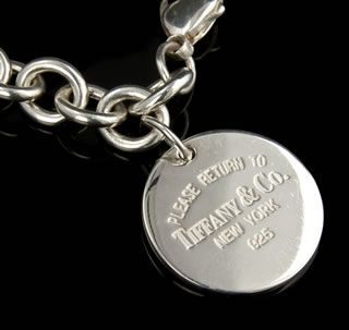 Tiffany & Co. Return To Tiffany Sterling Silver Charm Bracelet
