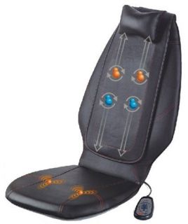 New Luxury Dual Massage Cushion Back Massager for Car and Home office 