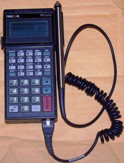 TELXON BAR CODE SCANNER PTC 610 w Scanner Pen SHIPS FAST Mon Sat