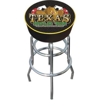 Bar Stool Texas Hold Em Logo Model TXH1000