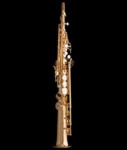 Brand New Phil Barone Honey Gold Lacquered Classic Soprano Saxophone 