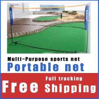 Portable Multi Purpose Sports Net 118 Badminton Vollyball etc Free 