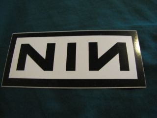 Nine inch Nails Sticker The Downward Spiral The Fragile Trent Reznor 
