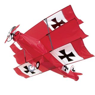 Red Baron Iron Cross Airplane Kite Outdoor Plane Wind Toy