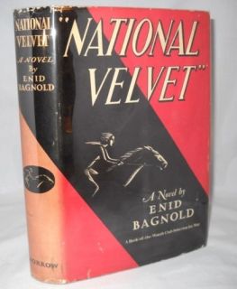 National Velvet Enid Bagnold 1st Edition 1st Print