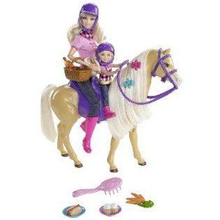 Barbie Chelsea (Kelly) & Tawny Horse & Doll Gift Set 2010 HTF NRFB