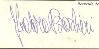 Fedora Barbieri Italian Mezzo Orig Signature 1950