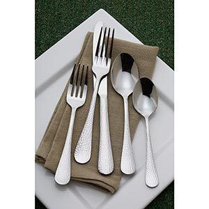 Reed Barton Everyday Stainless Old English Hammered 67Pc Flatware Set 