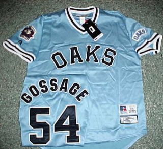   GOOSE Gossage Iowa Oaks Minor League Throwback Baseball Jersey