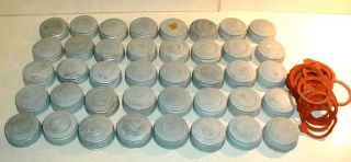  zinc ball canning jar lids glass lined fruit jar all are marked ball 