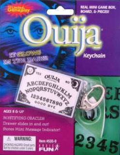 Ouija Board Game Basic Fun Key Chain Keychain New