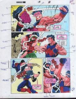   Guide Art Wonder Man vs Avengers Foes Grim Reaper Baron Zemo