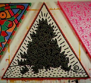 Keith Haring for Basquiat A Pile of Crowns