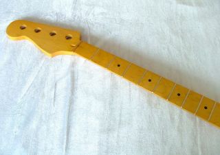 Bass Guitar Neck Maple Maple Vintage Tint Finish Lefty