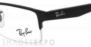New Ray Ban Eyeglasses RB 6196 Black 2509 52mm RX6196
