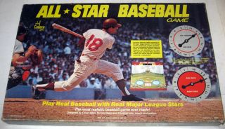 1968 All Star Baseball Board Game Cadaco Made in USA RARE Hard to Find 