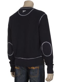 Gant by Michael Bastian Mens Cotton Crewneck Sweater Dark Gray Medium 