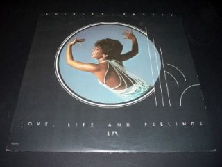 Shirley Bassey Love Life and Feelings LP Vinyl Record