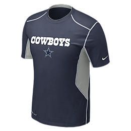 Nike Pro Combat Hypercool 20 Fitted Short Sleeve NFL Cowboys Mens 