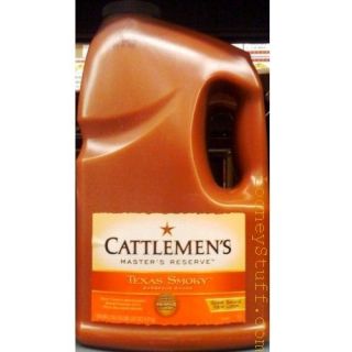 Cattlemens Texas Smoky Barbeque Sauce One Gallon BBQ