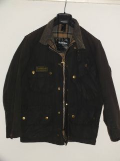 barbour international wax waxed cotton jacke jacket c 38 97 m