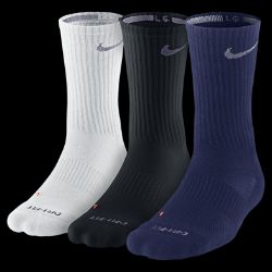 Nike Nike Dri FIT Half Cushion Crew Socks  Ratings 