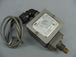 Barksdale Pressure Activated Adjustable Switch E1H H90 P6