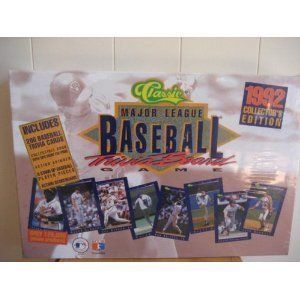    Major League Baseball Trivia Board Game 1992 Collectors Edition
