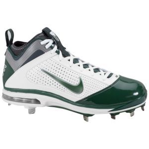   METAL CLEATS NIKE AIR MAX DIAMOND ELITE FLY GREEN AND WHITE CLEATS