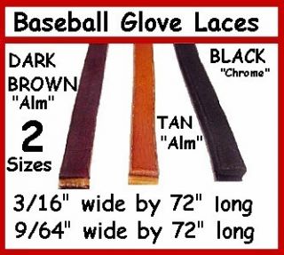 Tan Baseball Glove Repair Leather Laces 3 16 x 72