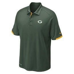 nike dri fit practice nfl packers men s polo $ 65 00