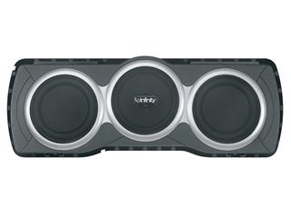 Infinity BassLink T Powered Subwoofer includes a remote level bass 