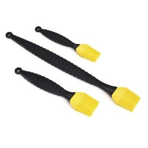 Better Brush 3 Piece Silicone BBQ Basting Brushes Set as Seen on TV 