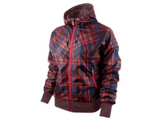Giacca Windrunner Nike Plaid   Donna 434729_678 